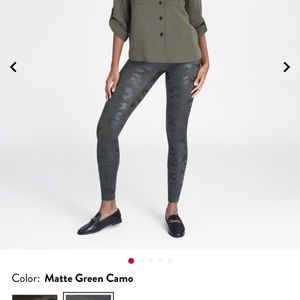 Matte green spanx camo